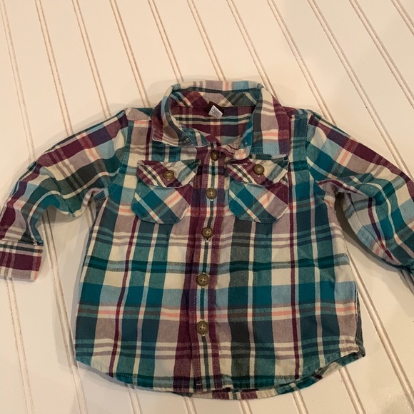 Tea Other - Tea - Flannel shirt - Size 12-18 months
